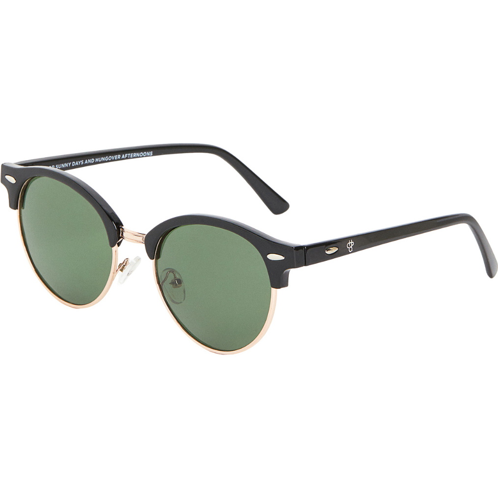 2026 CHPO Sunglasses Casper II 16131IC - Shiny Black / Green